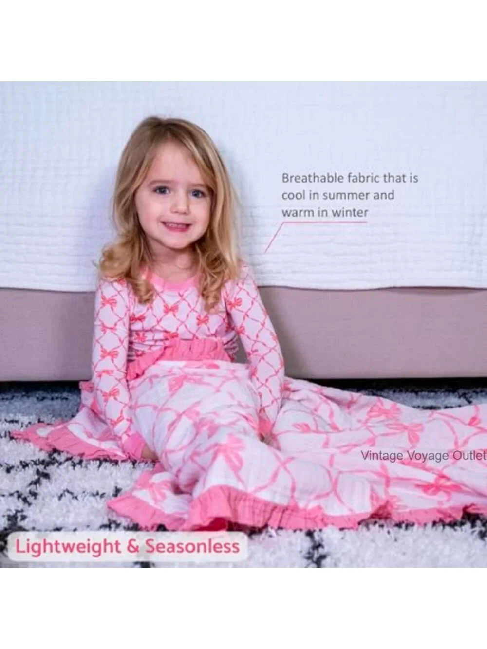 Toddler Pajama Set - Long Sleeve Two-Piece - Viscose Spandex